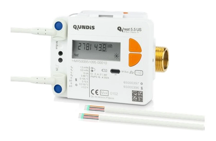 Click to enlarge QUNDIS Q heat 5.5 US BTU meter